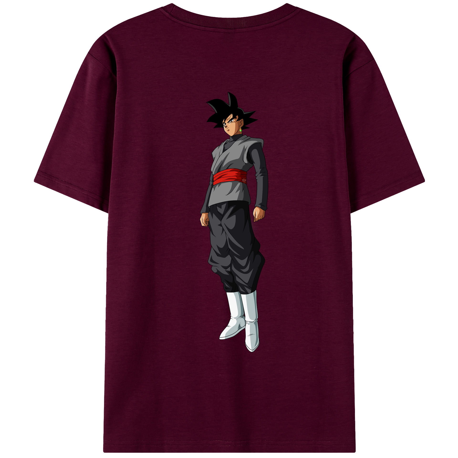 （画像用） ドラゴンボール ベジータ四世（Bejīta Yonsei）DRAGON BALL Vegeta IV レディース半袖Tシャツ(バックプリント)